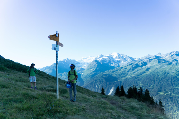 Bec des Rosses - hiking